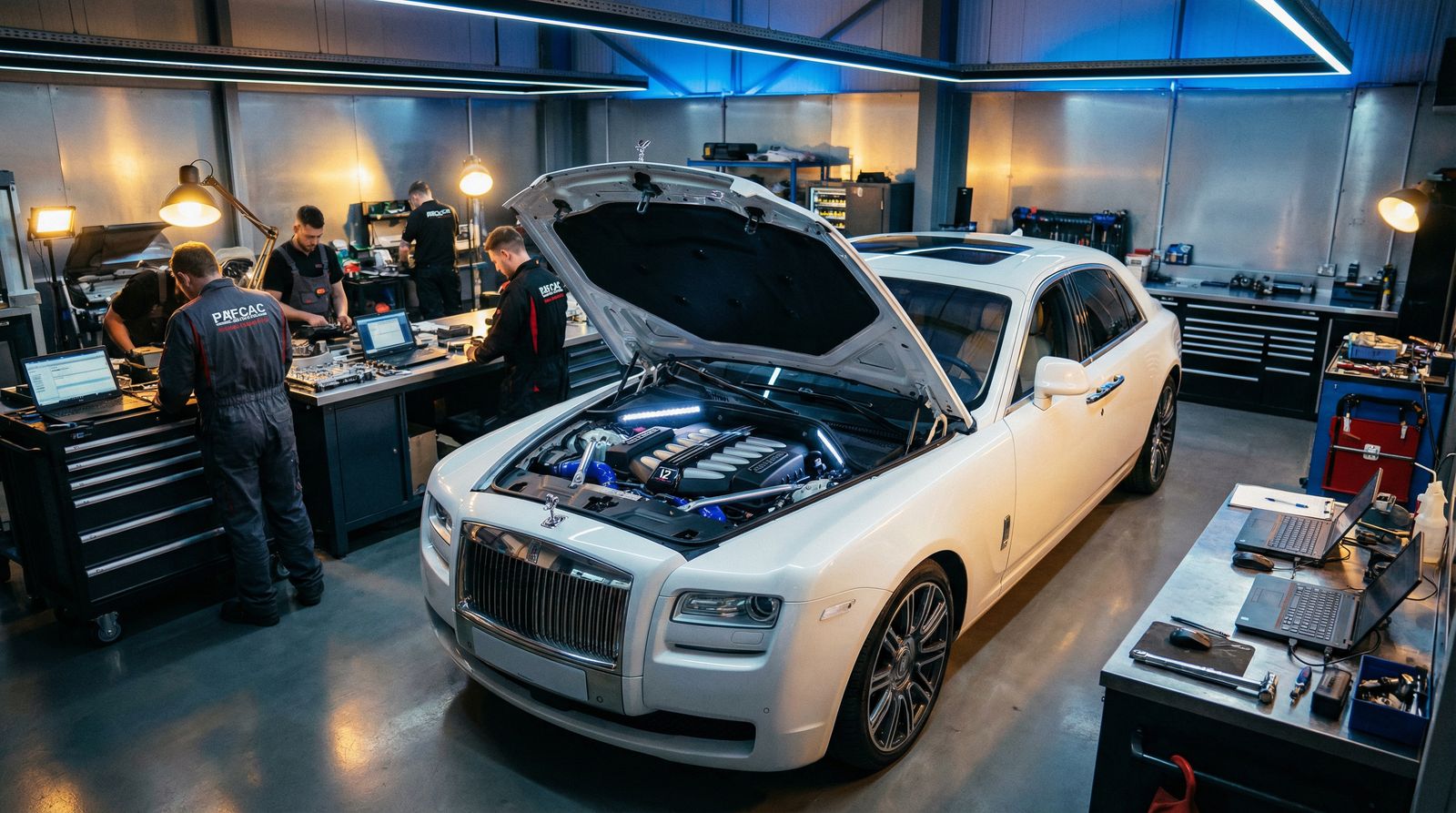 脸书成人视频 - 白色豪车引擎改装视频测评